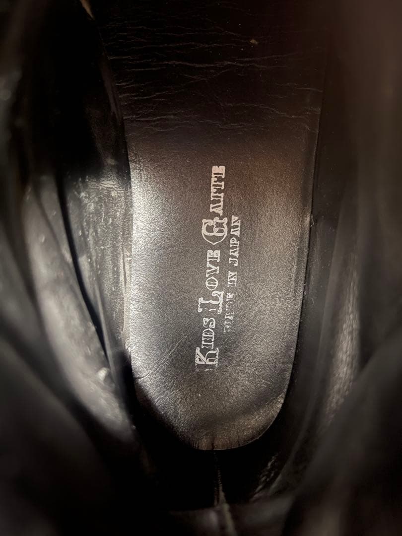 26.5cm キッズラブゲイト KIDS LOVE GAITE ジップブーツ