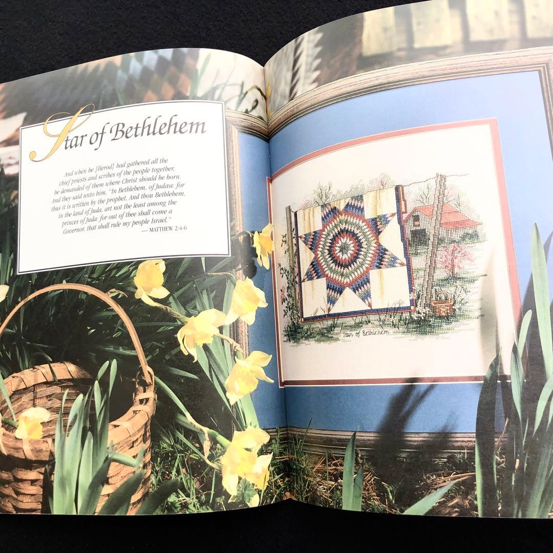 ポーラ・ヴォーン クロスステッチ図案集「Quilts Of The Bible