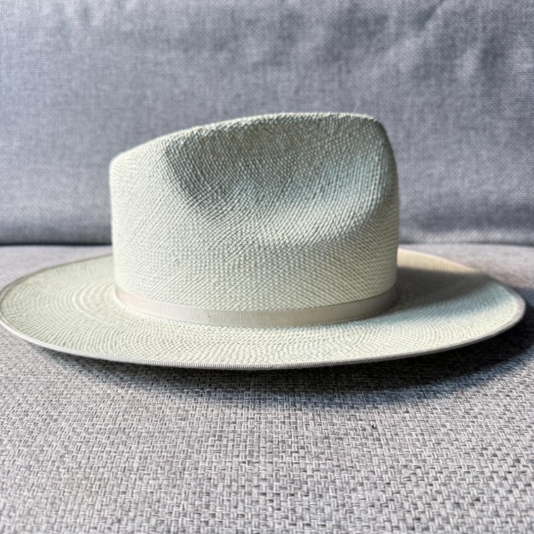 THE FAT HATTER VISTA BLUE パナマ ハット BLUE - メルカリ