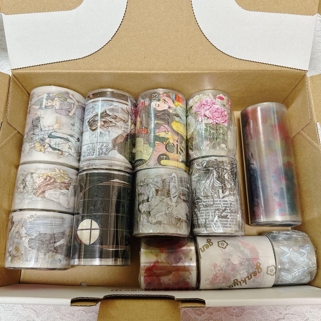 まとめ売りGセット 海外マスキングテープ　マステ お値下げ中]マスキングテープ まとめ売り大量 全34本 - メルカリ