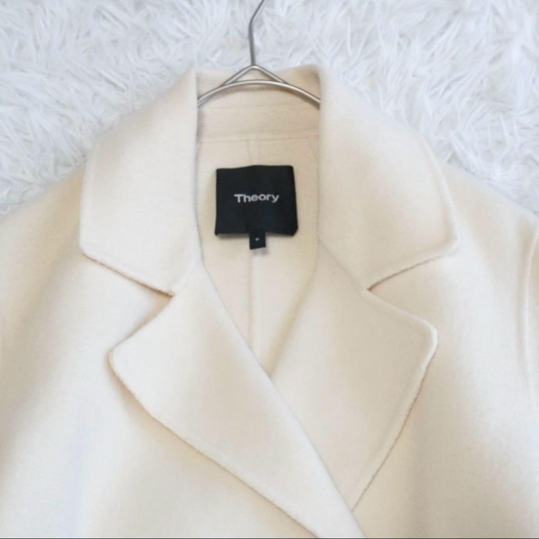 セオリー カシミヤ CLAIRENE NEW DIVIDE ダブルフェイスコート - メルカリ
