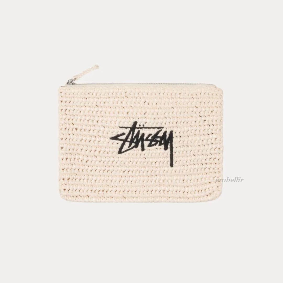 日本完売品 STUSSY WOVEN ZIP POUCH ポーチ - メルカリ