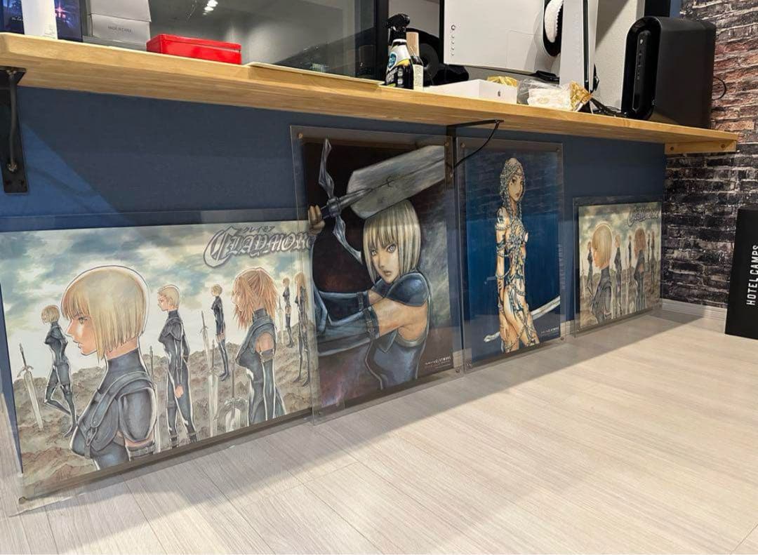 み*と様 クレイモア　ポスター すっごく綺麗で、最高なクレイモアのポスター買ったんだよね。 : r