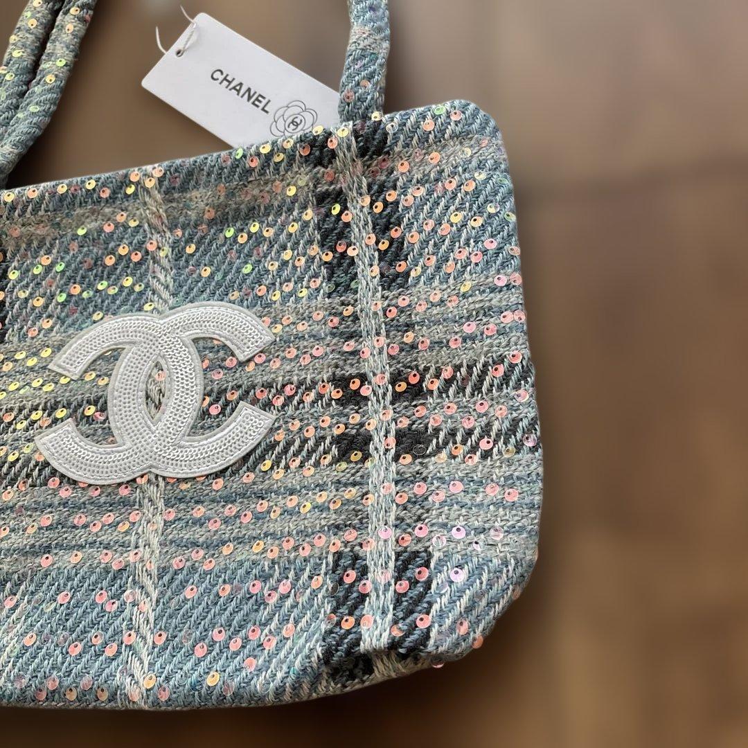 CHANELツイードトートバッグ VIP正規ノベルティ 非売品 - メルカリ