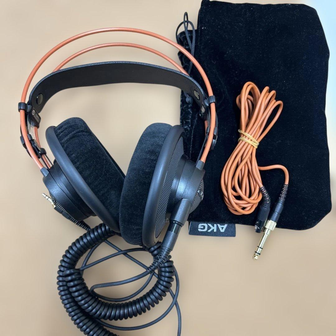 【美品】AKG K712 PRO ヘッドホン Amazon.com: AKG Pro Audio K712 PRO, Wired, Over-Ear, Open Back