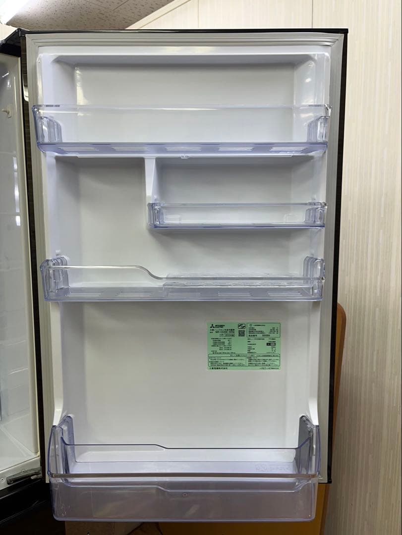 大特価C級品 2019年 MITSUBISHI 401L 右開き 3ドア冷蔵庫570⭕️冷蔵庫