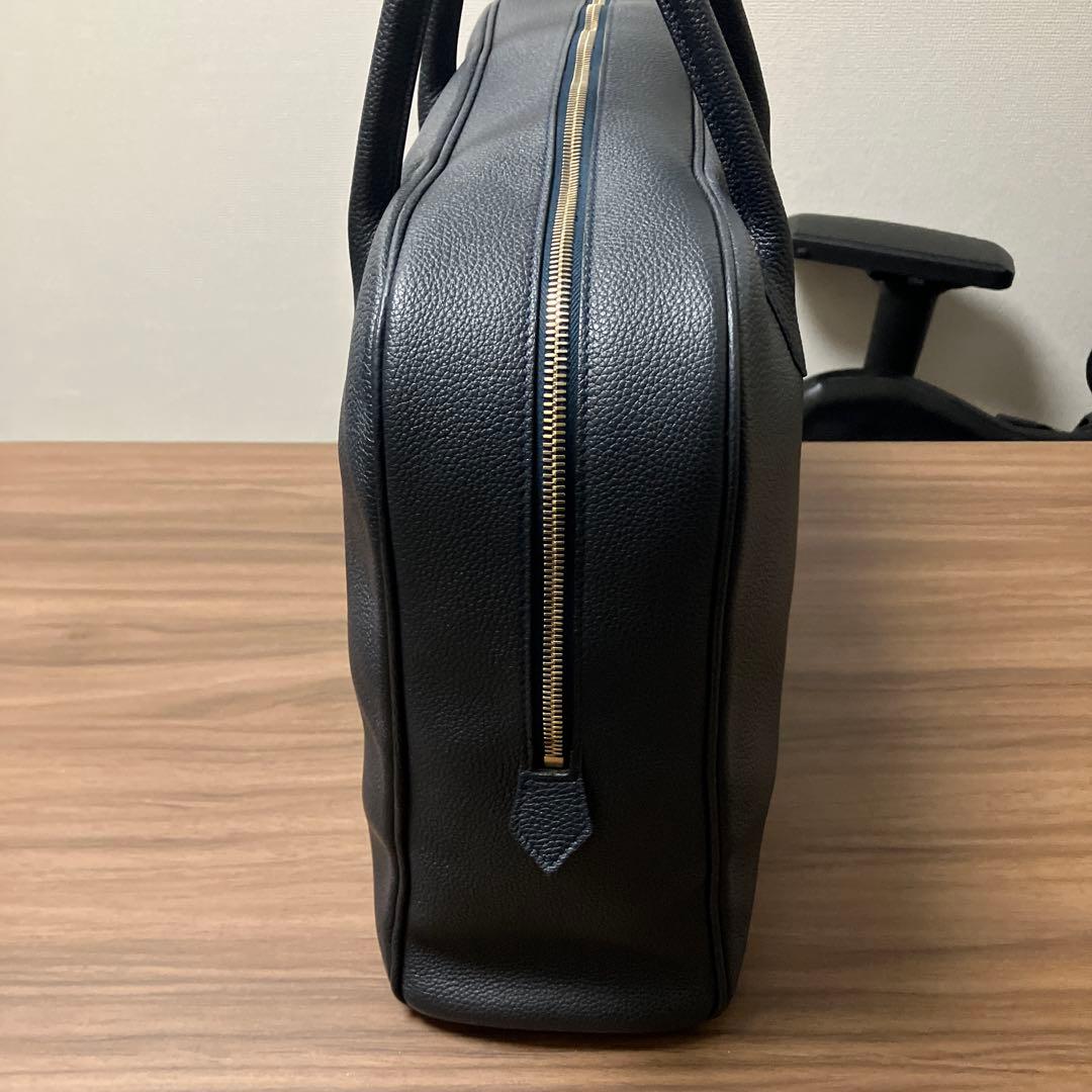 極美品】Cisei guji別注ブリーフケース ネイビー - メルカリ