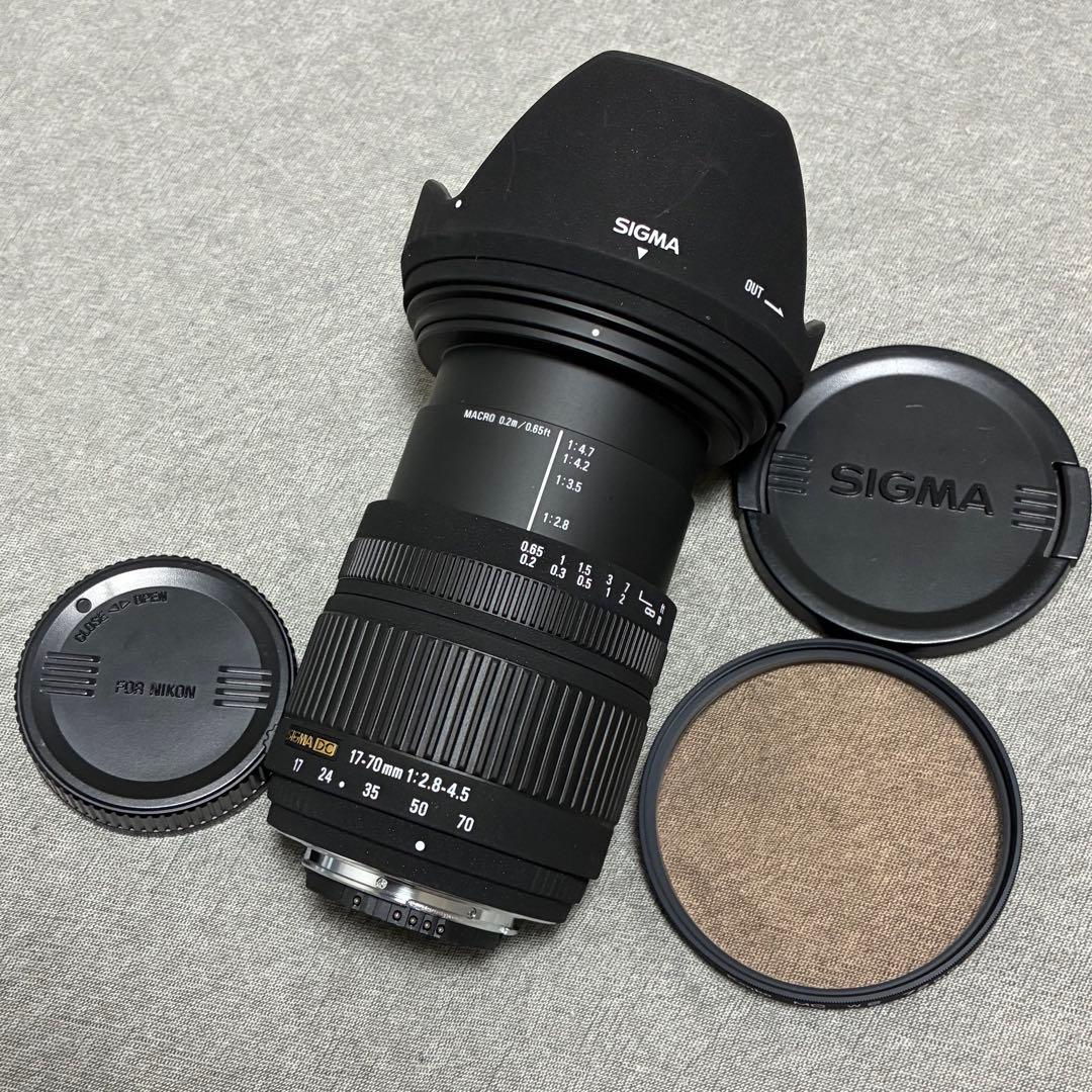 ⭐️美品⭐️シグマ SIGMA 17-70mm F2.8-4.5 DC Nikon用