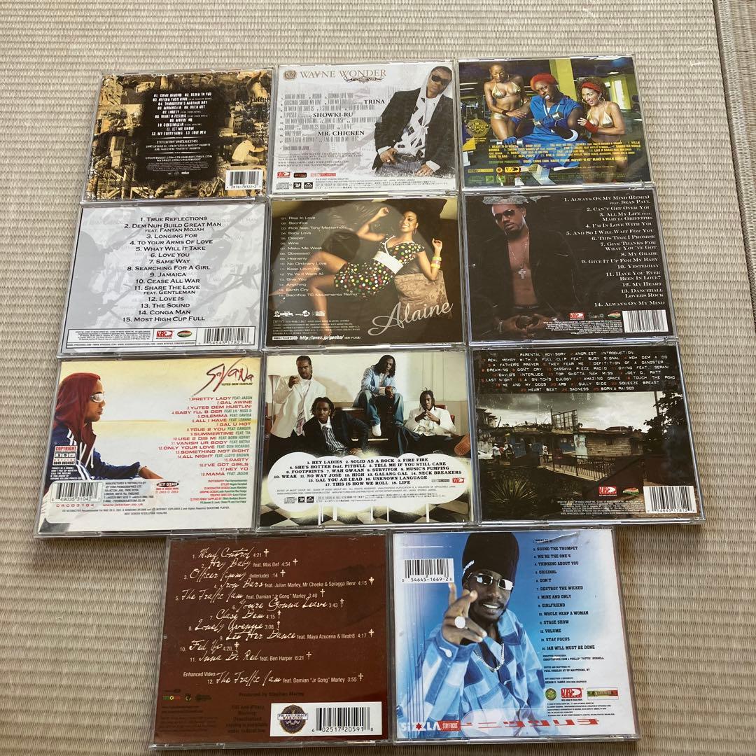 レゲエ、ダンスホール、CDコレクション 9枚セット - メルカリ