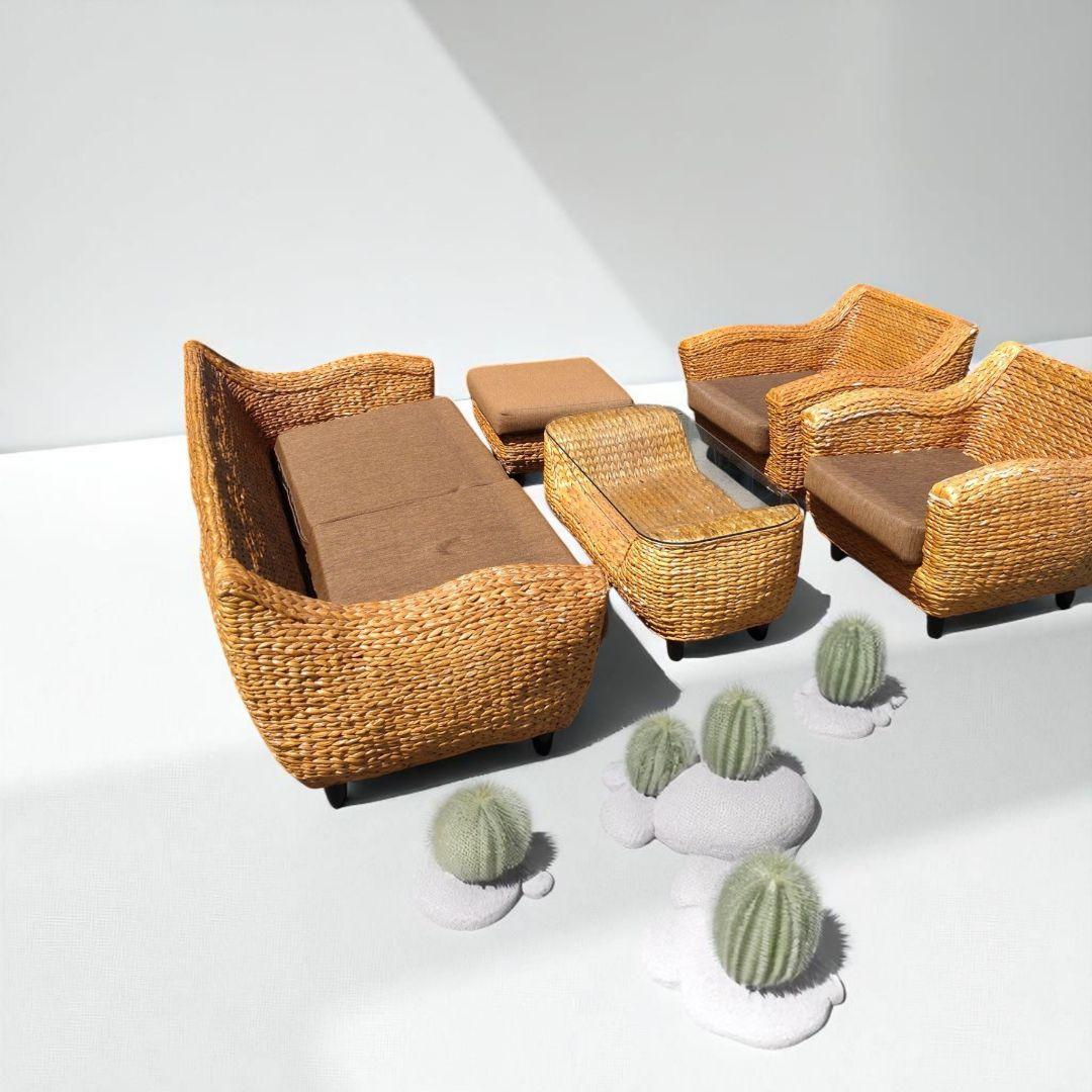 バリ風　1人掛けソファ　リゾート ウォーターヒヤシンス 楽天市場】ウォーターヒヤシンスソファー 1人掛け 1人用 ウォーター