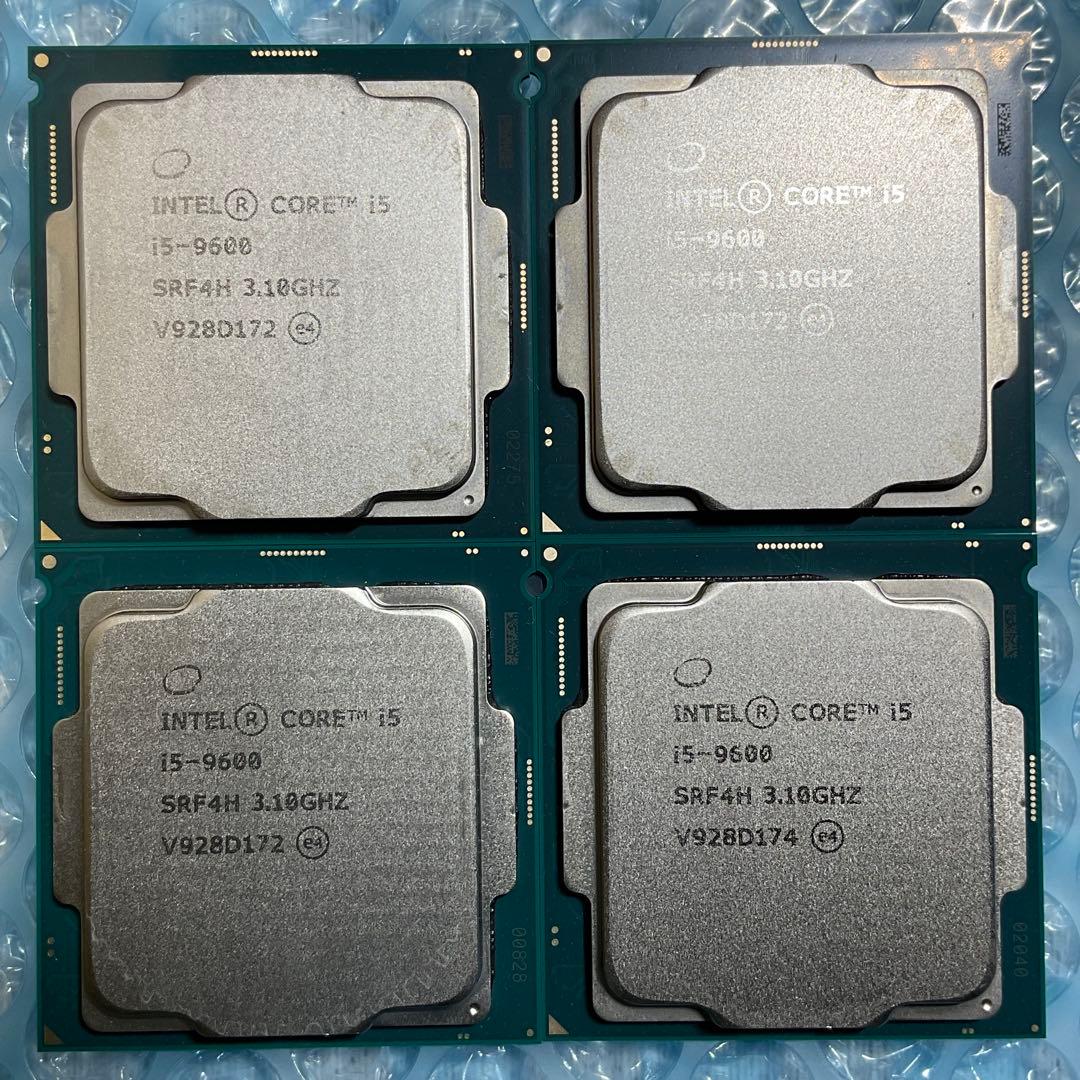 intel CPU i5-9600 4枚セット 動作確認済 Amazon.in: Buy Intel Core i5-9600 Desktop Processor 6 Cores up to