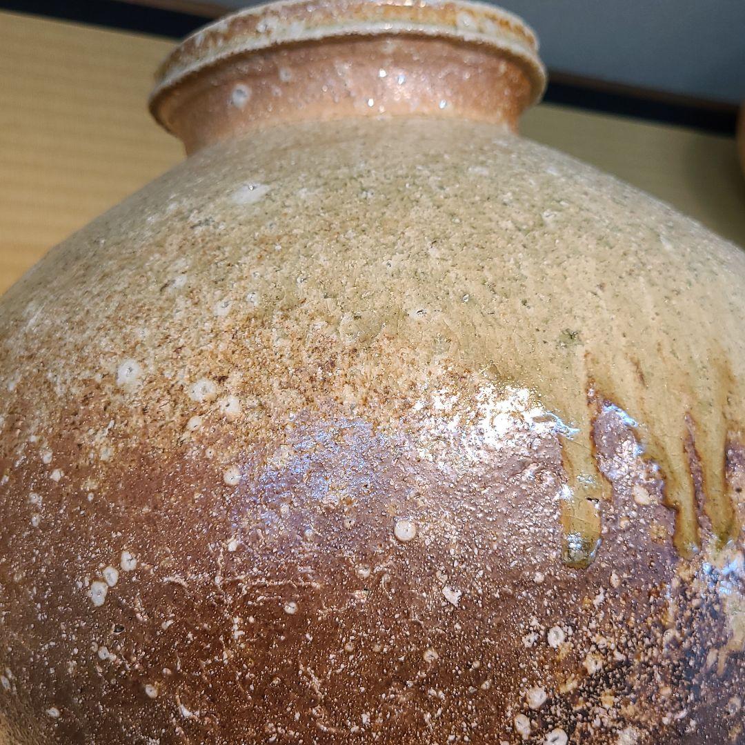 信楽焼 澤 克典作 壷 径1尺（約30cm） 共箱 本物保証 - メルカリ