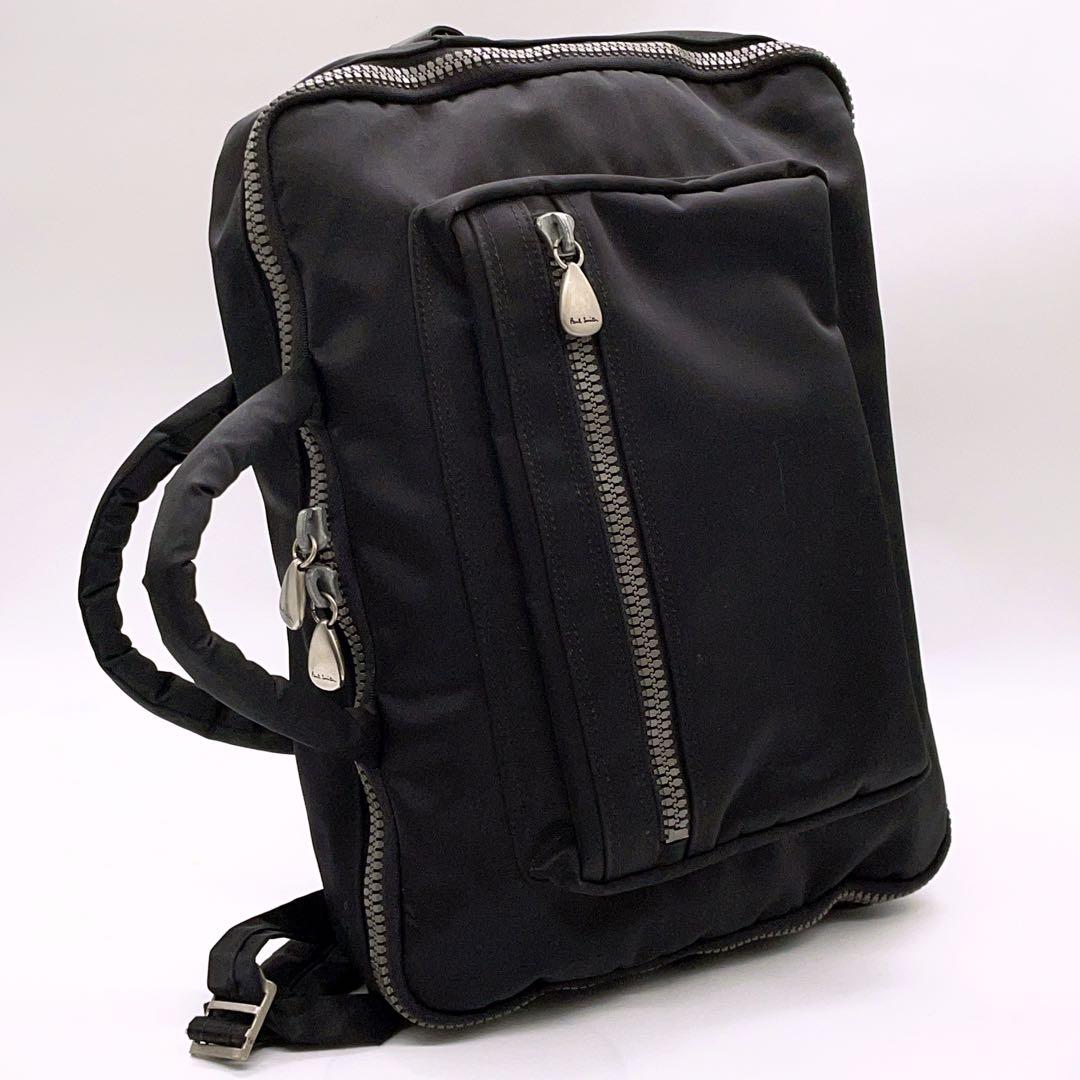 ポールスミス 3WAY ビジネスバッグ リュック ブリーフケース ブラック