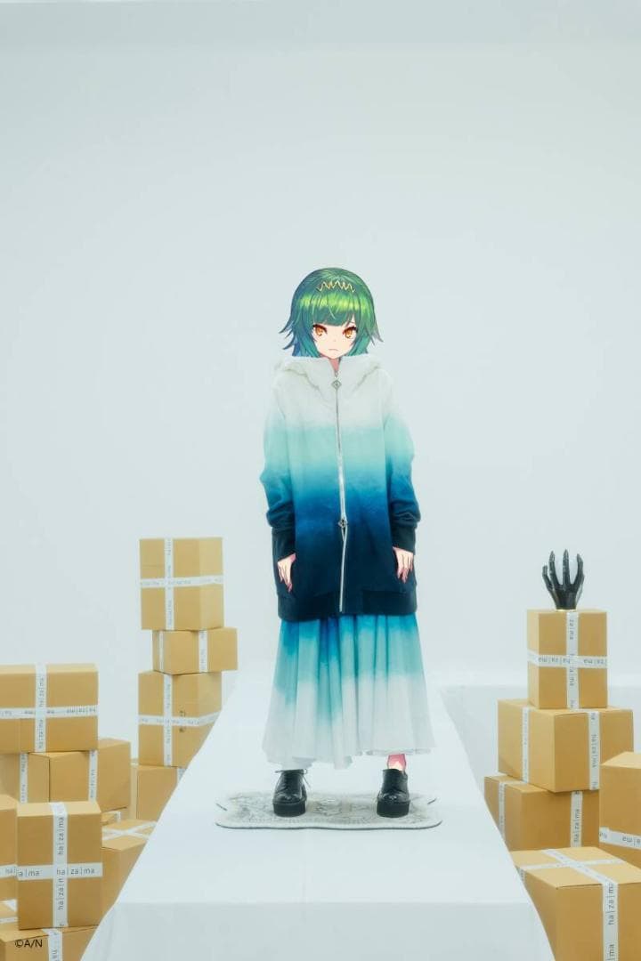 hazama 2022PC 見えないものを見ようとして見上げた夜空のパーカー