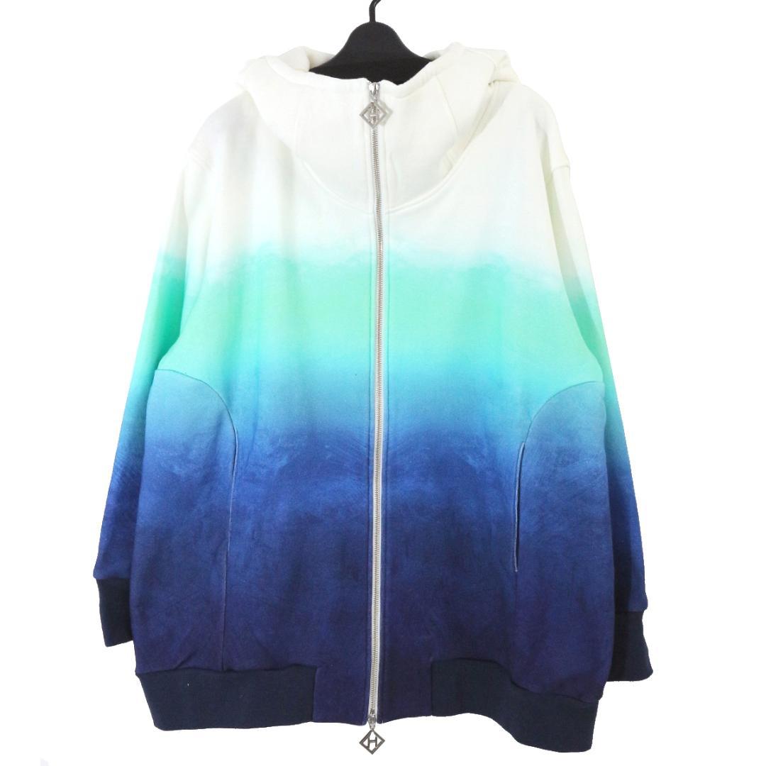 hazama 2022PC 見えないものを見ようとして見上げた夜空のパーカー