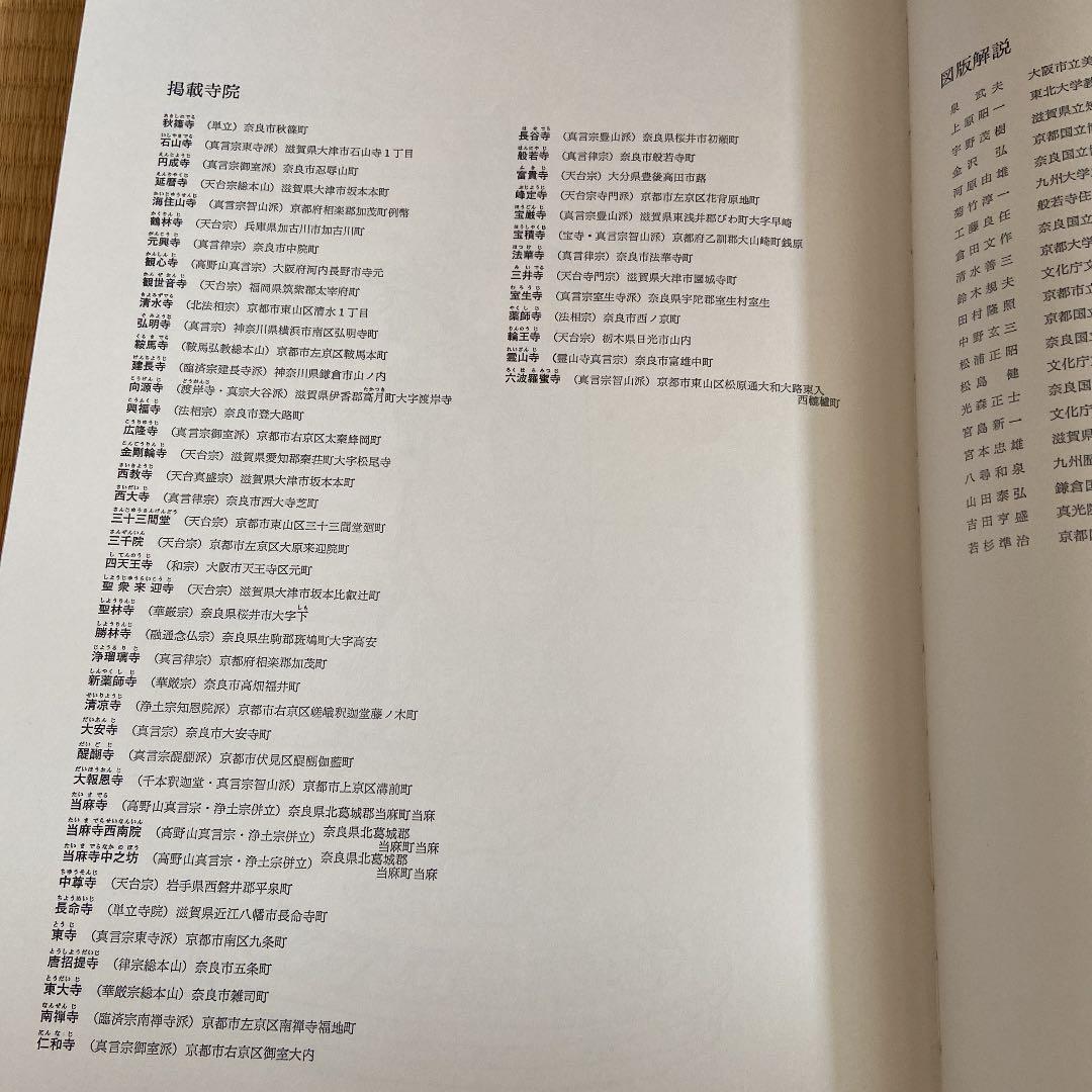 日本の仏像　観音　中野玄三編　淡交社刊