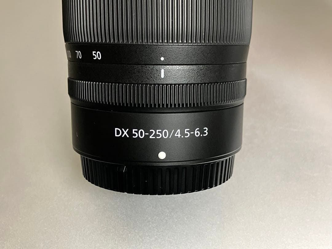 ニコンNIKKOR Z DX 50-250mm f4.5-6.3 VRレンズ