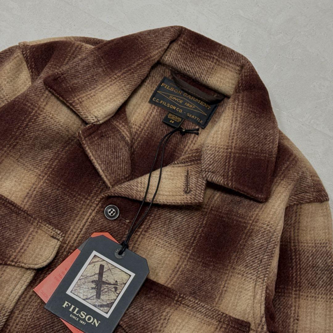 新品25AW FILSON マッキーノクルーザー ブラウンオンブレー アメリカ製