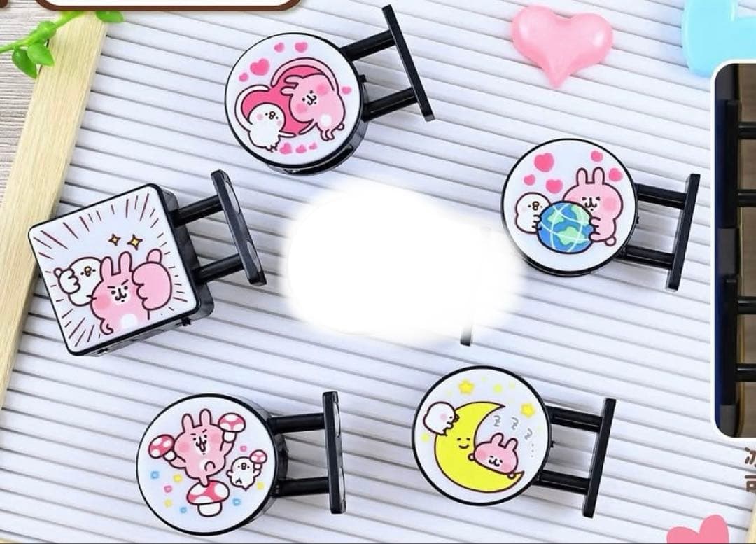 台湾限定 カナヘイ LED両面小箱用マグネット 5個セット