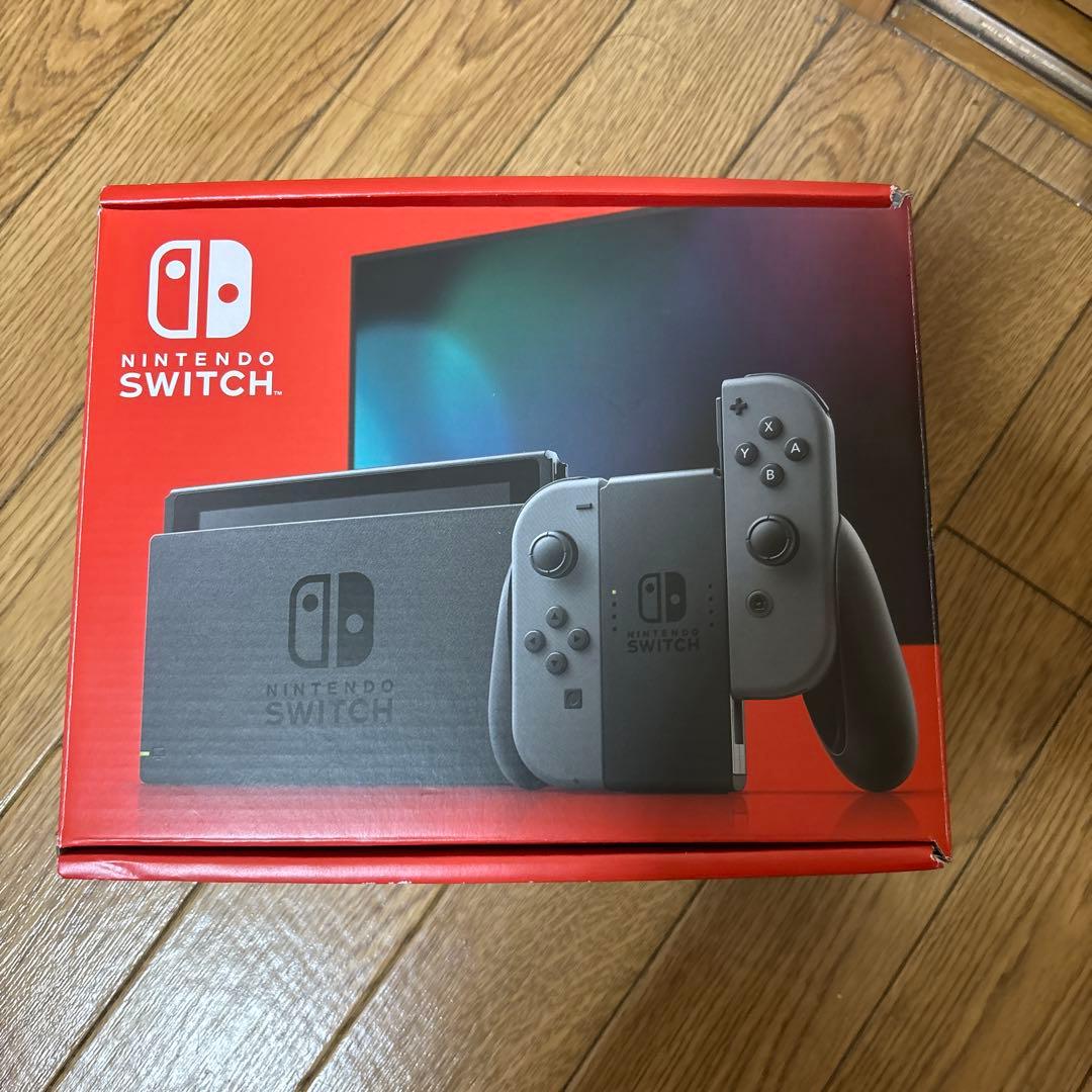 Nintendo Switch 本体 グレー 付属品あり 任天堂 Nintendo Switch 本体 グレー HAC-S-KAAAA Nintendo Switch