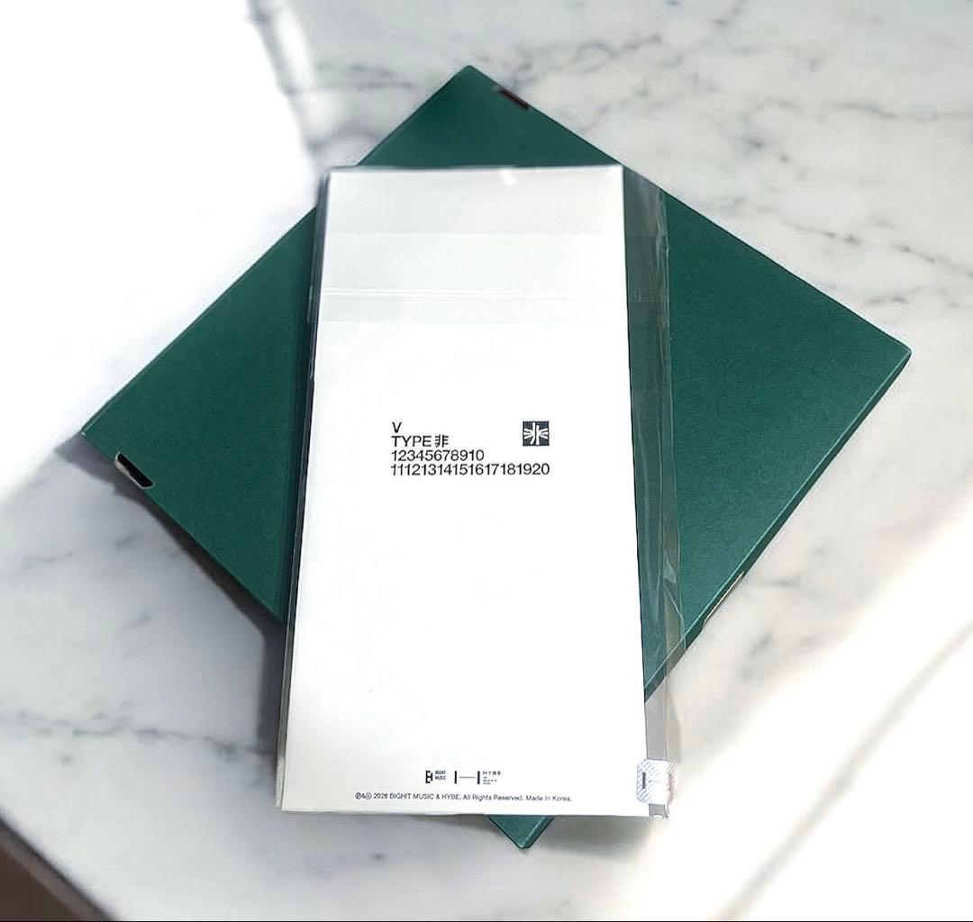 BTS V テテ TYPE 非 展示会 入場特典 デジタルコード デジコ 新品