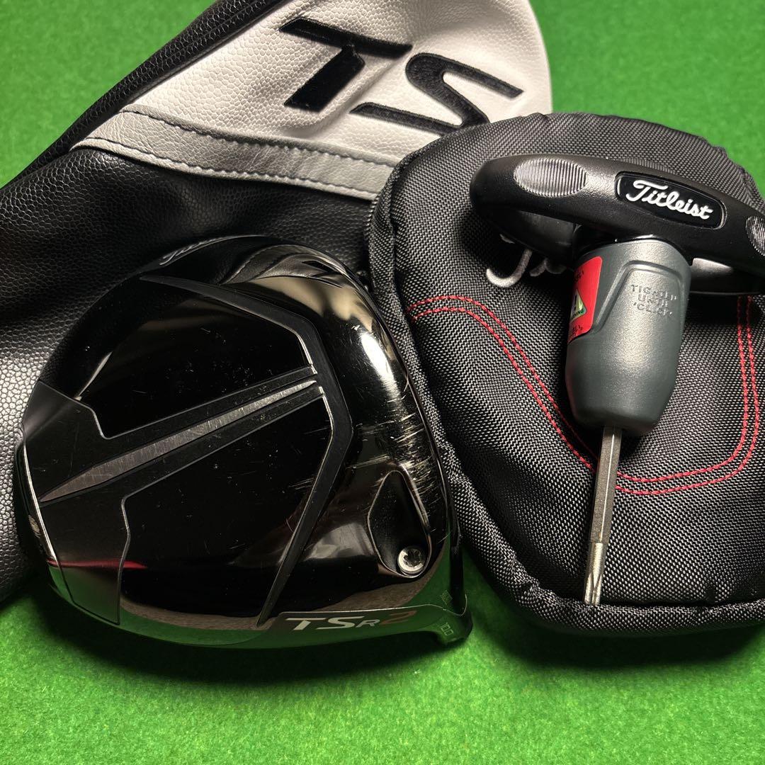タイトリスト TSR2 ドライバーヘッド カバー、レンチ付 - メルカリ