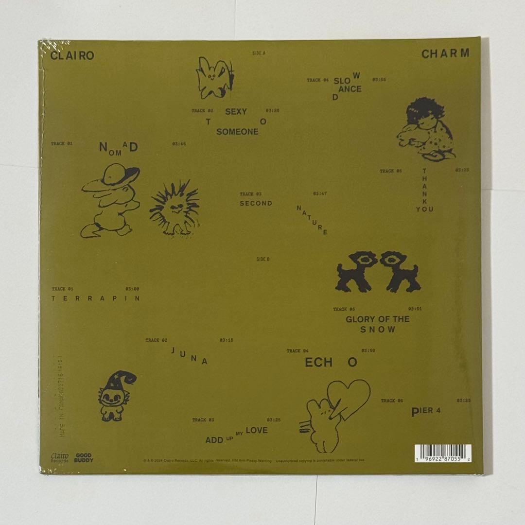 Clairo Charm カラーレコード パープルマーブル盤 - メルカリ