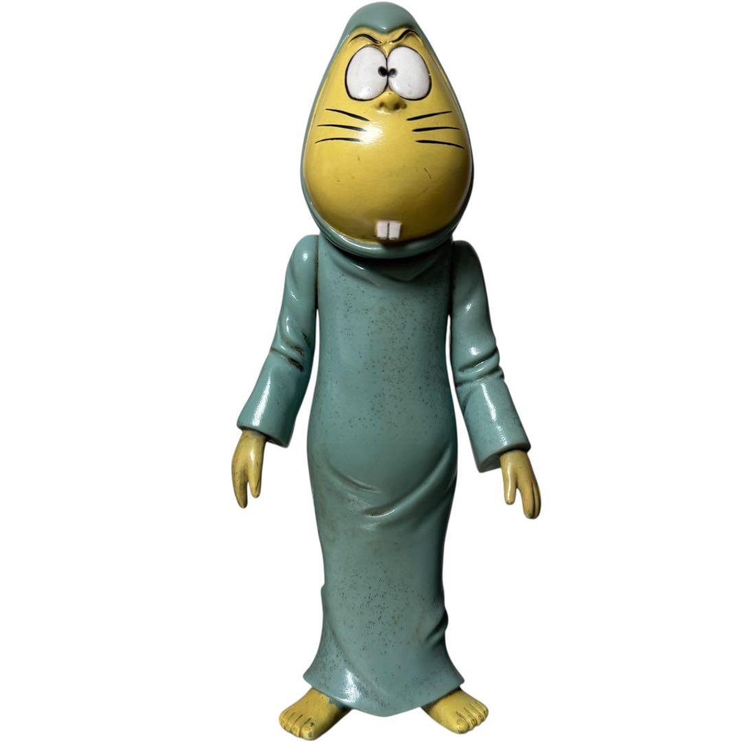 激レア】ゲゲゲの鬼太郎 ねずみ男 フィギュア 1985年 東映 高さ18cm