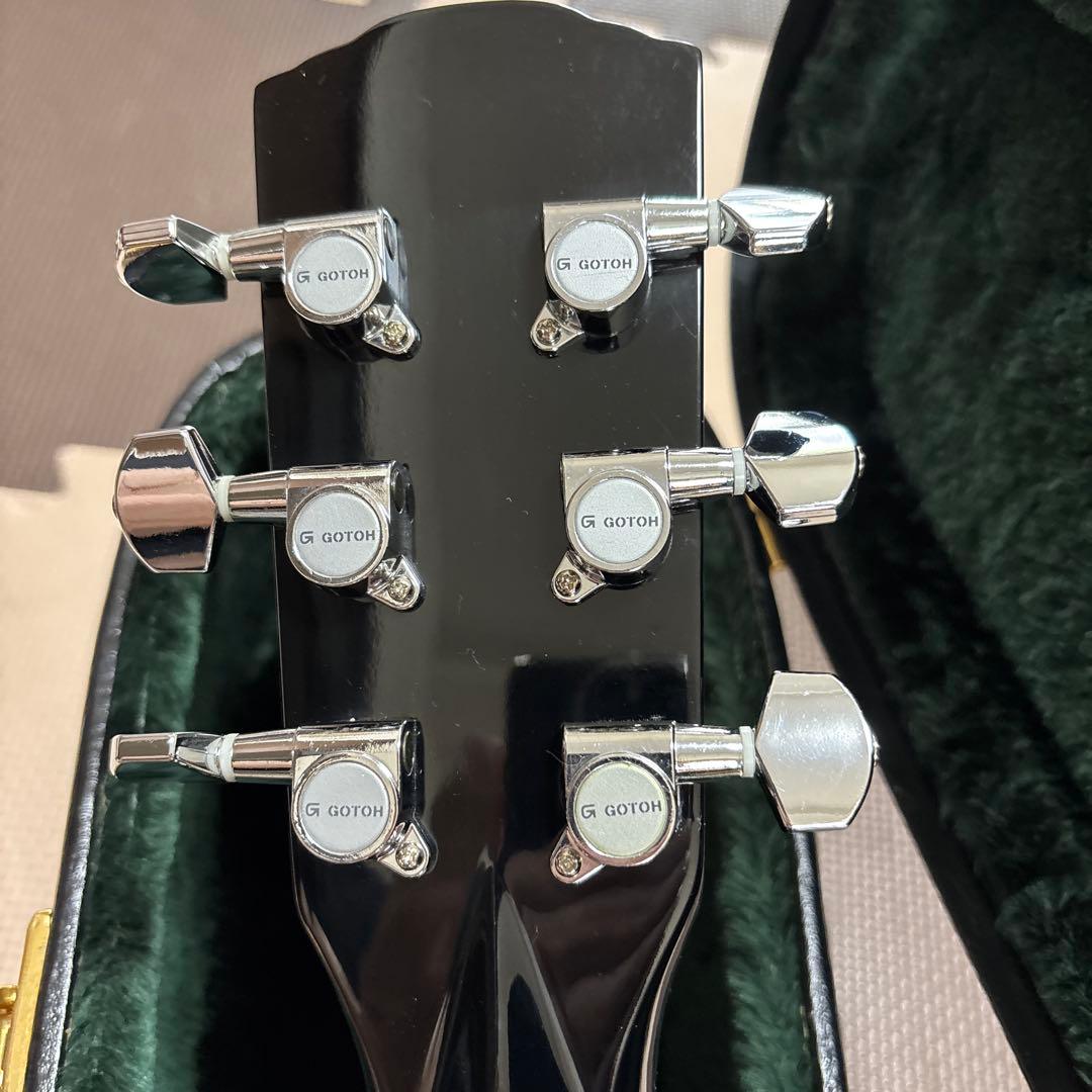 S.Yairi YE55 Black エレアコ 【トップ単板】ハードケース付き S.Yairi