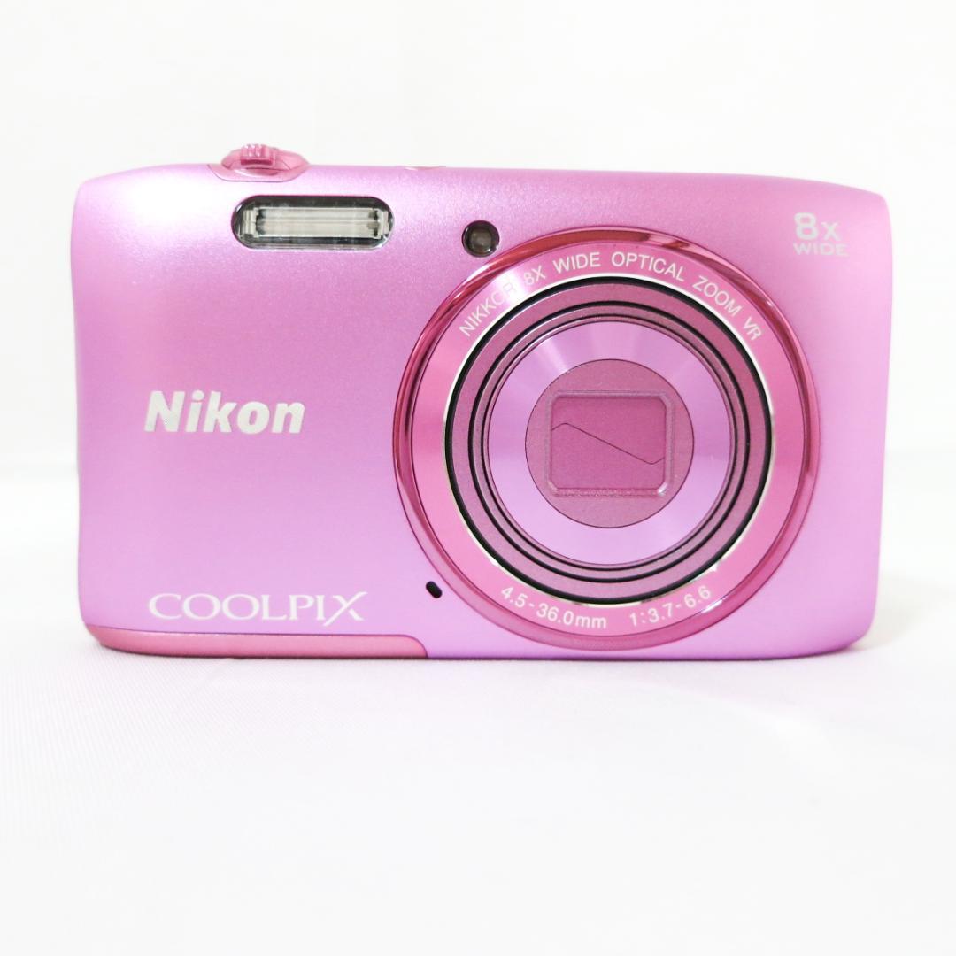 Nikon COOLPIX S3600 ピンク コンパクトデジタルカメラ Amazon.com : Nikon COOLPIX S3600 20.1 MP Digital Camera with 8x