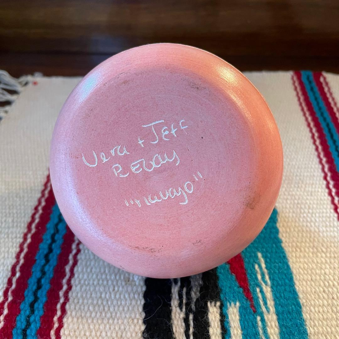 貴重！ネイティブアメリカンNavajo壷ナバホ族プエブロヴィンテージ雑貨