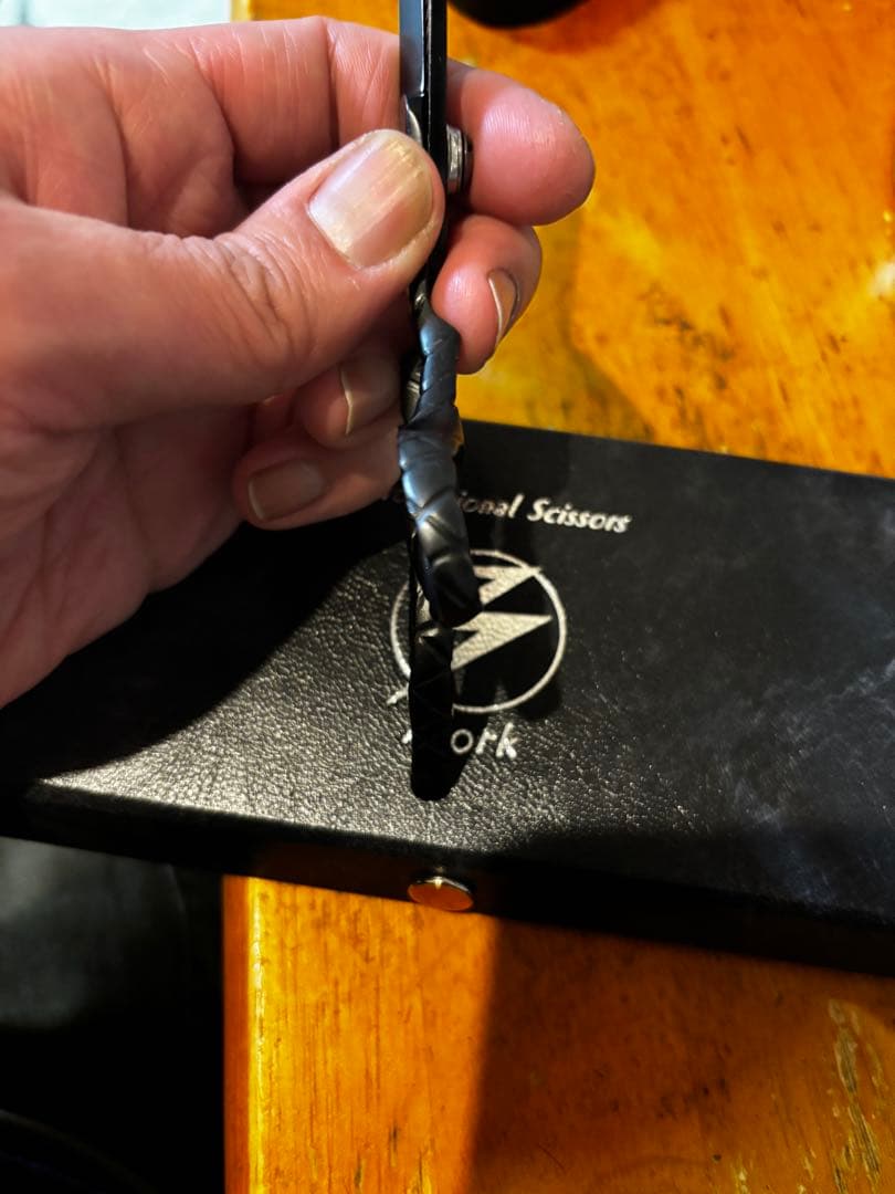 Mork シザー what special マットブラック セニング 特殊加工品 - メルカリ