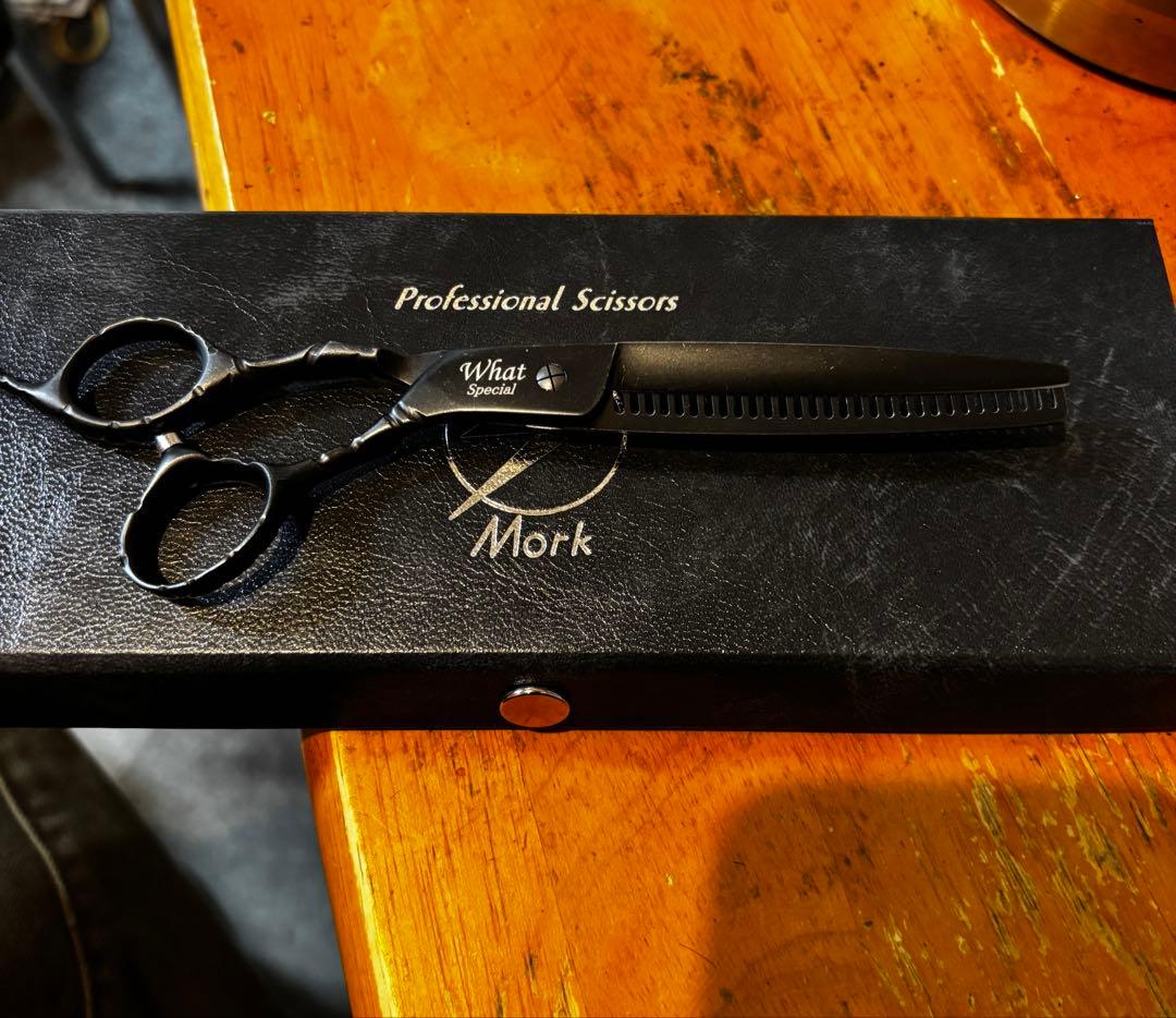 Mork シザー what special マットブラック セニング 特殊加工品 - メルカリ