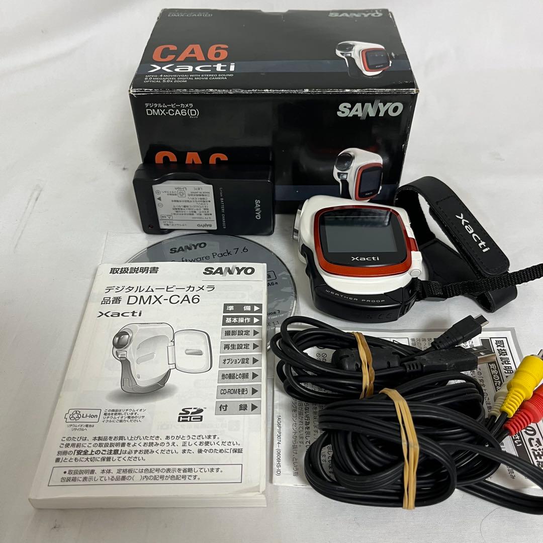 箱付き】SANYO Xacti DMX-CA6 デジタルムービーカメラ - メルカリ