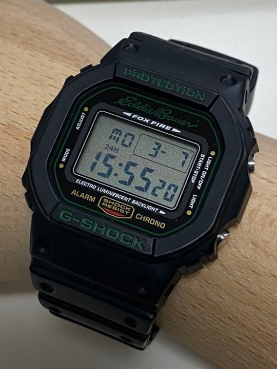 コラボ/G-SHOCK/スピード/ビンテージ/DW-5600/エディーバウアー - メルカリ