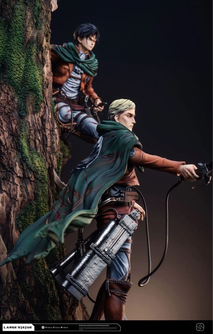 進撃の巨人 エルヴィン・スミス リヴァイ·アッカーマン フィギュア