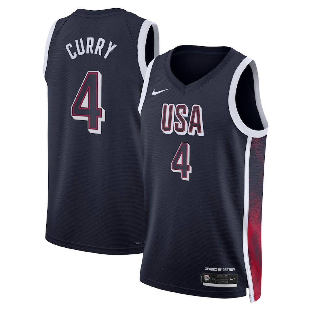 正規品】ステフィンカリー アメリカ代表 オリンピック2024 48 Curry