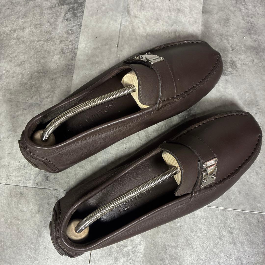 【良品】✨LOUIS VUITTON ドライビングシューズ　UK6 24.5cm