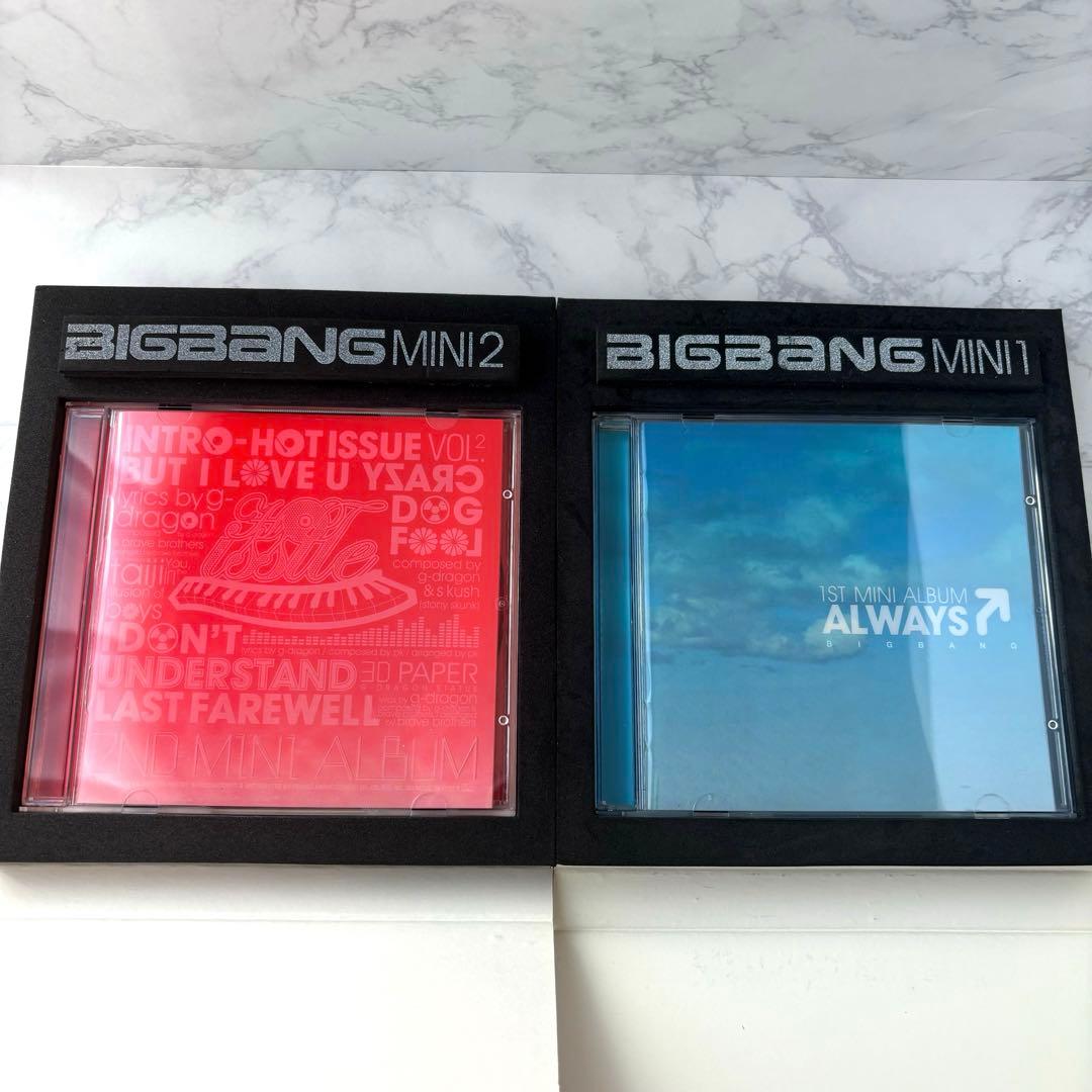 激レア！BIGBANG MINI アルバム 1 & 2セット - メルカリ