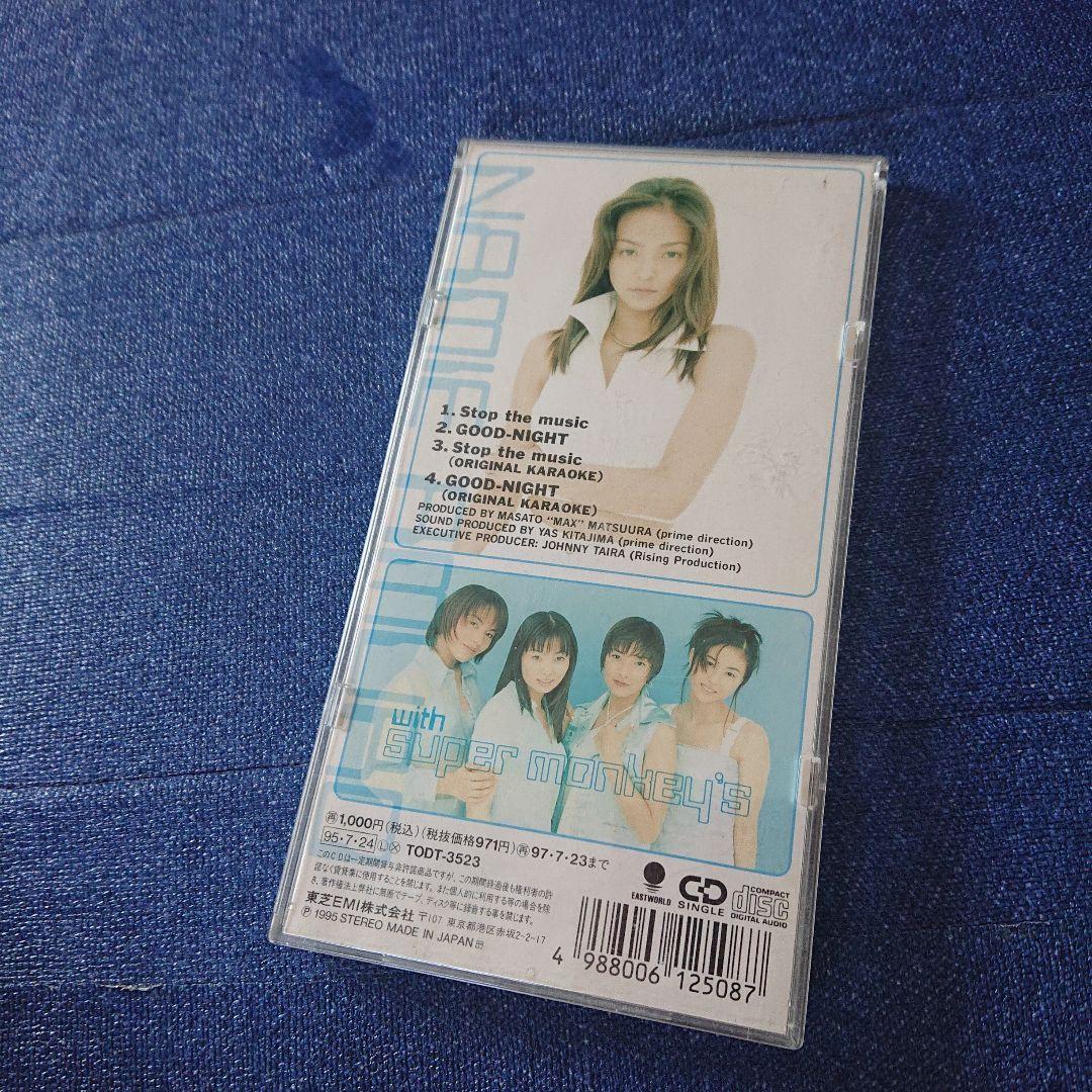 安室奈美恵 8センチシングル短冊邦楽8cm CD ストップザ・ミュージック