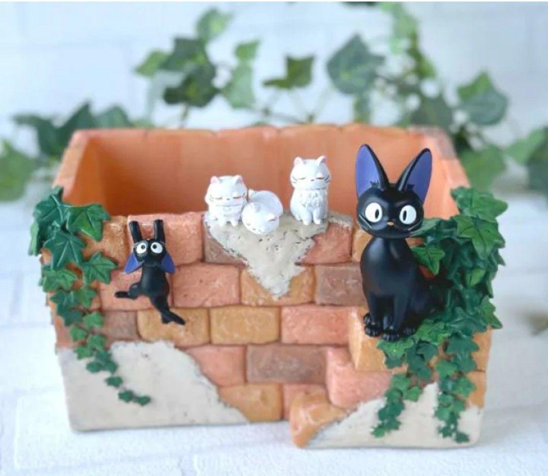 ジブリ「魔女の宅急便」プランターカバー ジジの1日 - メルカリ