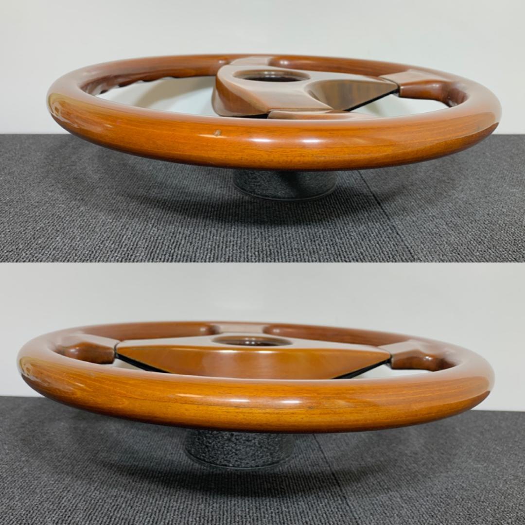 希少 レノマ ウッドステアリング 35.5パイ 当時物 ミケロッティ