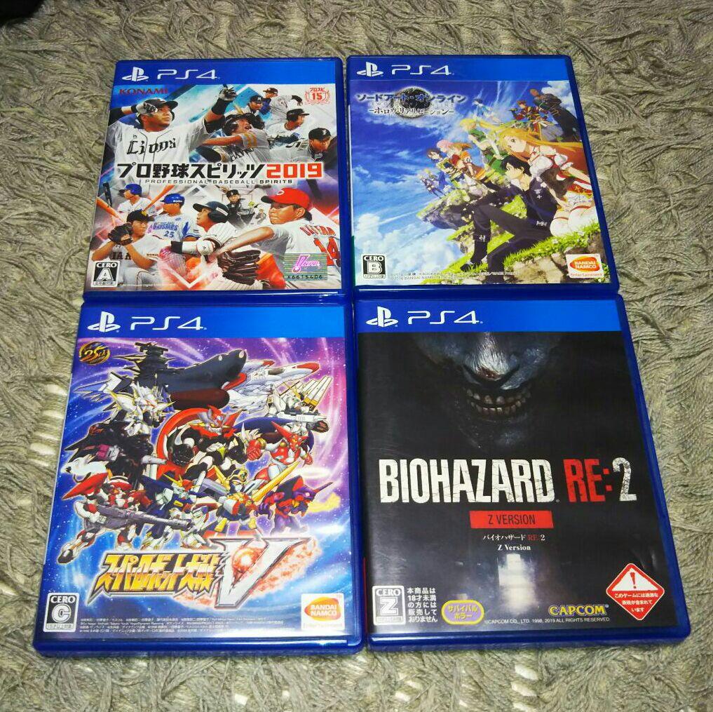 プレイステーション4 ソフト スーパーロボット大戦 バイオハザード 他
