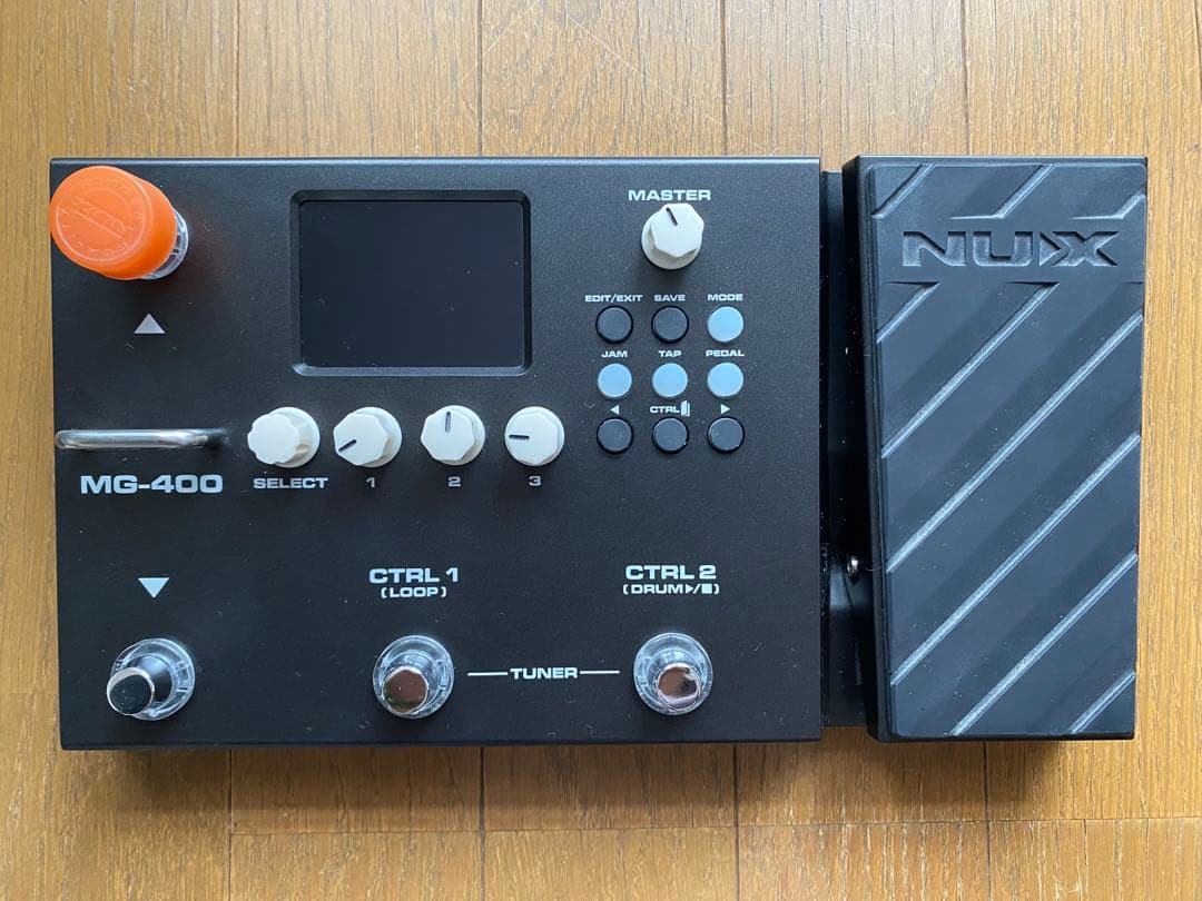 NUX MG-400 モデリングエフェクター NUX（ニューエックス）から「MG-400」が発売！