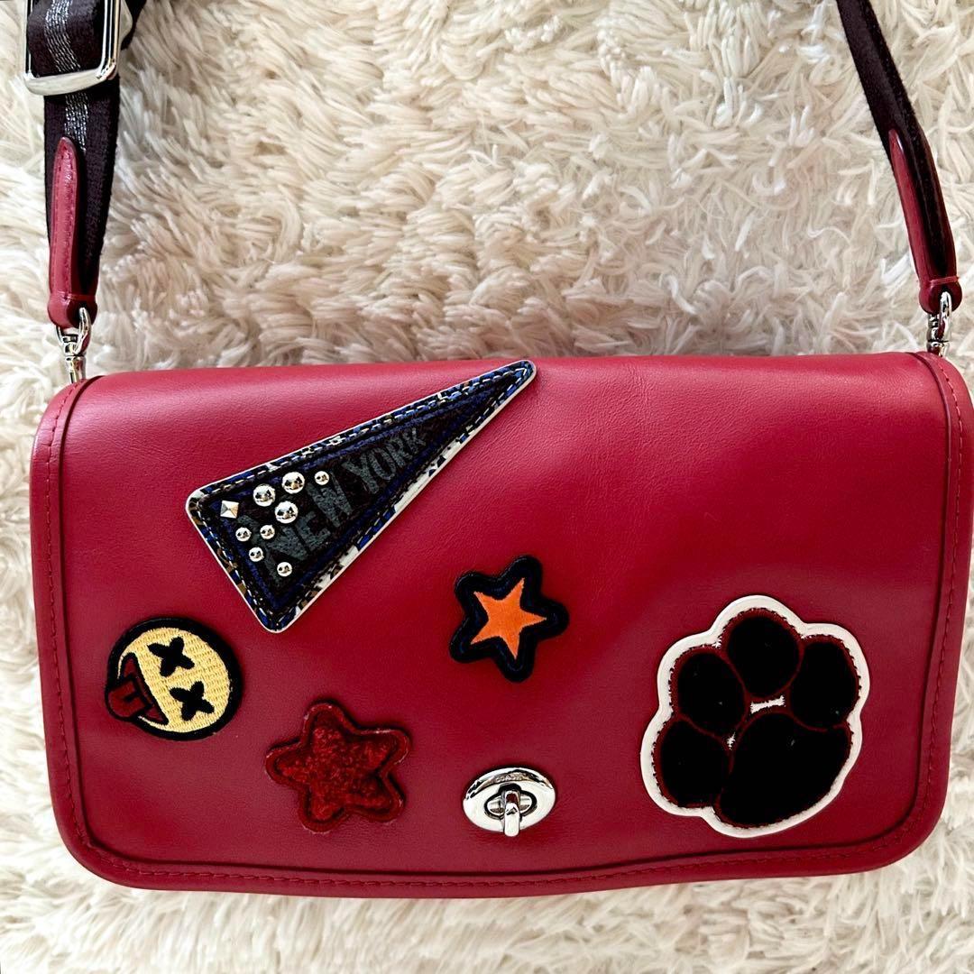 極美品 コーチ ウィズ ペニー ショルダーバッグ カメラバッグ クロス