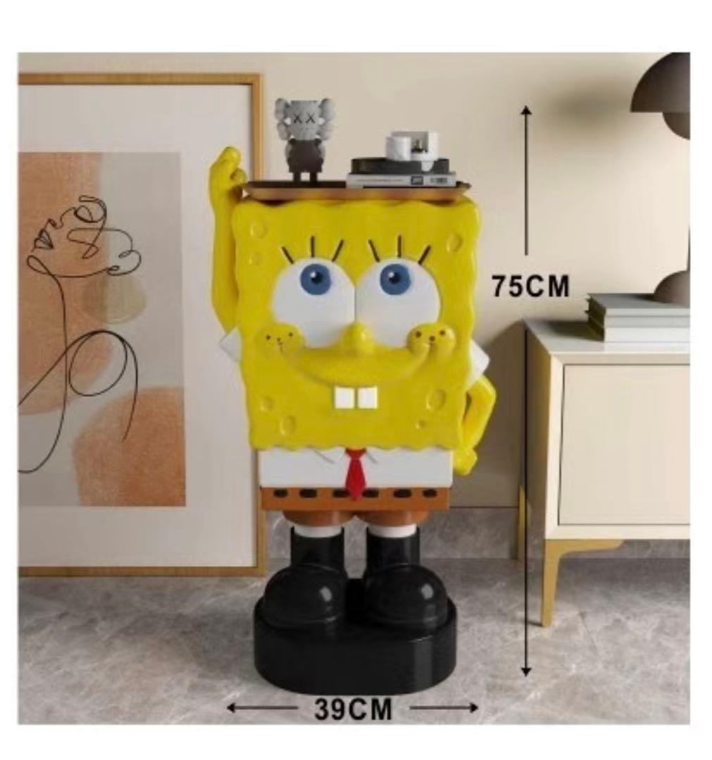 スポンジボブ 特大インテリアフィギュア 置物 飾り - メルカリ