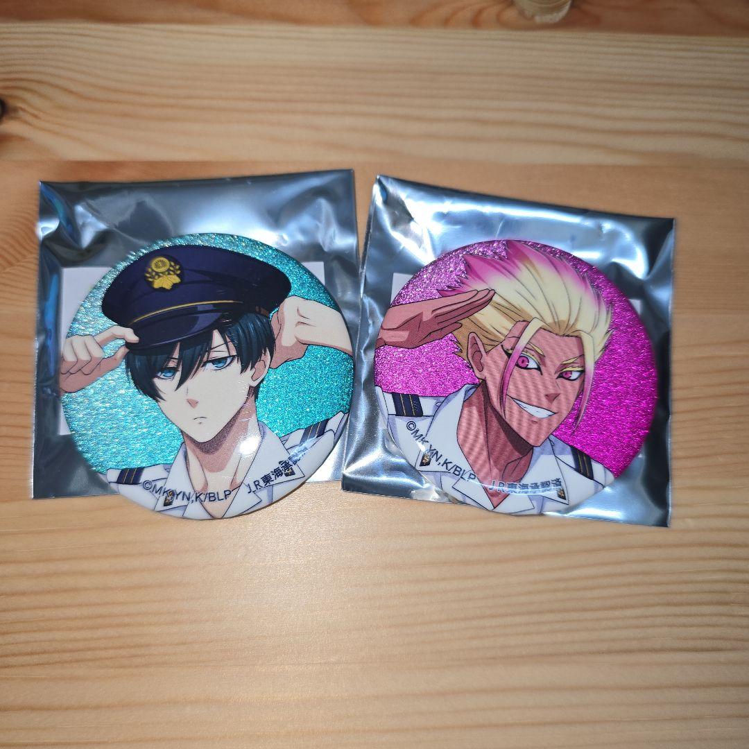 ブルーロックJR東海 推し旅 駅員ver 缶バッジ 士道龍聖 糸師 凛 - メルカリ