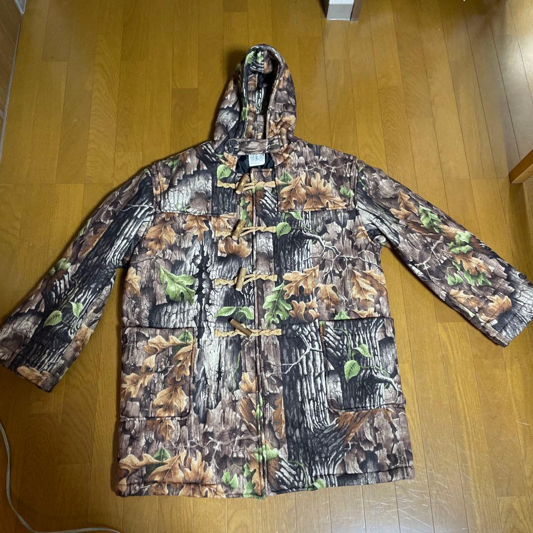限界まで下げました。初期MAD HECTIC木の葉迷彩ダッフルコートＸＬ A BATHING APE（アベイシングエイプ） 1860-141-008 カモフラダッフル