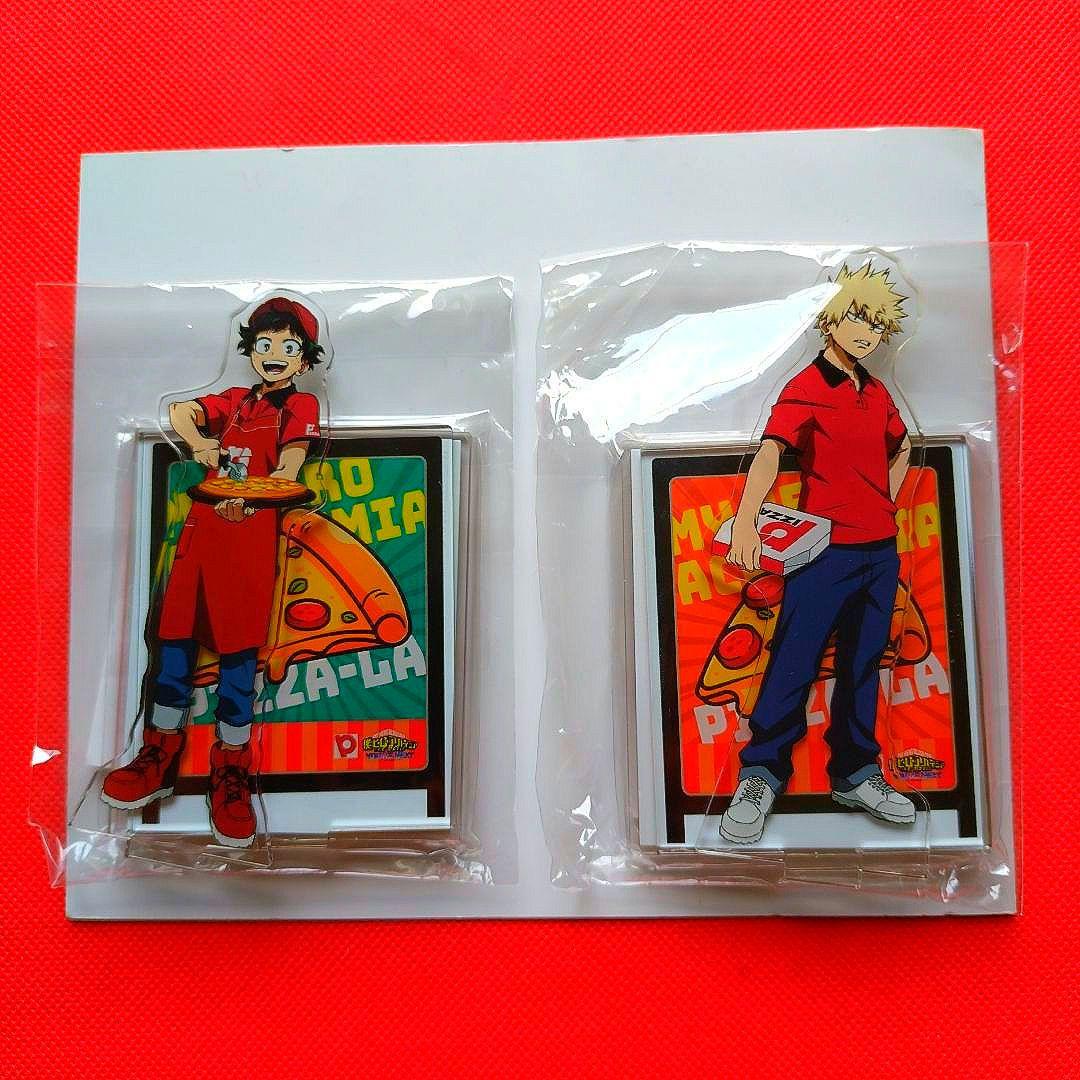 ❤早い者勝ち❤ ヒロアカ 緑谷 爆豪 ピザーラ アクスタ A賞 2体