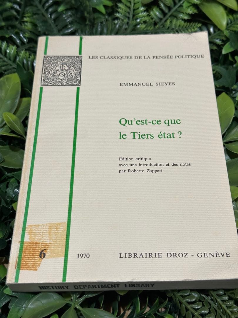 Qu’est-ce que le Tiers état？／Emmanuel Amazon.com: Qu'est-ce que le tiers état ? (French Edition) eBook